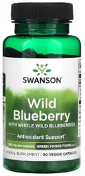 Swanson - Wild Blueberry, 250mg | Antioxidant and Brain Health - 90 Veggie Capsules
