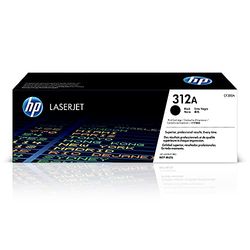 HP 312A Toner Noir LaserJet Authentique (CF380A), pour imprimantes HP Color LaserJet Pro MFP M476dn/M476dw/M476nw