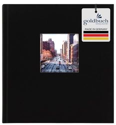 Goldbuch 27 977 Bella Vista – álbum de fotos, cartão, preto, 30 x 31 cm