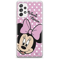 ERT GROUP mobiel telefoonhoesje voor Samsung A73 5G origineel en officieel erkend Disney patroon Minnie 008 optimaal aangepast aan de vorm van de mobiele telefoon, hoesje is gemaakt van TPU