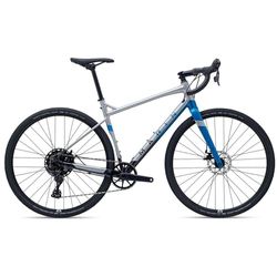 MARIN Complete fiets Form X10 Alluminio Gravel 58 28 inch Grigio/BLU fiets, volwassenen, uniseks, blauw, eenheidsmaat