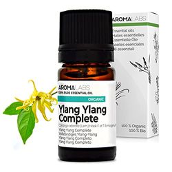 BIO - Olio essenziale YLANG-YLANG COMPLETO - 5mL - 100% Puro, Naturale, Chemiotipizzato e Certificato AB - AROMA LABS (Marchio Francese)