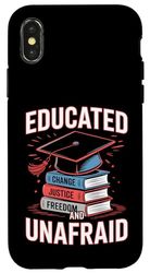 Protestare contro i movimenti guidati dai giovani per attivisti studenteschi Custodia per iPhone X/XS