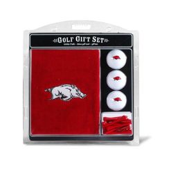 Team Golf NCAA Serviette Brodée Ensemble Cadeau, Arkansas Razorbacks