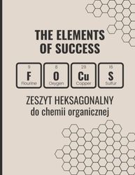 Notes do chemii organicznej, papier w kratkę heksagonalną:: zeszyt w heksagony