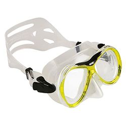 Seac Capri - Máscara de Buceo de Silicona, Color Amarillo