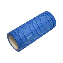 Master Adultos Rollo de Masaje Yoga 33 x 14 cm Fascia Rollo, Azul, One Size