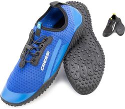 Cressi Sonar Shoes - Escarpines de Agua Unisex Adulto en Tejido Microperforado, Azul/Azul Claro, 44 EU