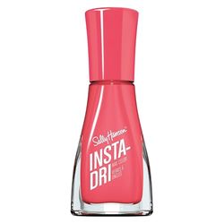 Sally Hansen Insta-Dri Nail Polish, Peachy Breeze, 60 Seconds Quick Drying, Long Lasting, Streak Free, Shiny Finish, 3-in-1 Formula, Built in Base and Top Coat, 9.17ml
