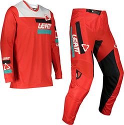 Leatt 5022040421 Kit de Course 3.5, S/Us30/Eu48, Rouge