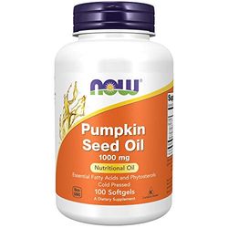 Now Foods - Pumpkin Seed Oil, 1000 mg, 100 Softgel