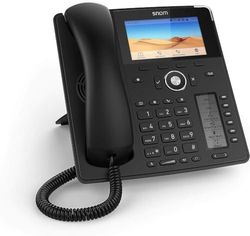 Snom D785N IP TéLéPhone Fixe Filaire avec ÉCran Couleur TFT Haute RéSolution 4,3" Et Bluetooth IntéGRÉ, Telephone Fixe Filaire, TéLéPhone Fixe avec Répondeur 00004599