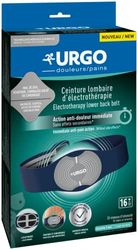 Urgo - Elektrotherapie-lendensteun, onmiddellijke en duurzame verlichting van lumbale pijn - 1 riem, 1 verlenging (verstelbare maat 75-140 cm), 1 besturingseenheid en 3 batterijen