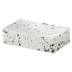 Gedy Zoe Porte-Savon Blanc/Noir