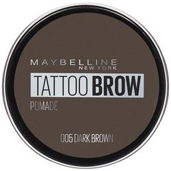 Maybelline Tattoo Brow Longlasting Pomade Pot, Dark Brown, 5 g, Pack Of 1