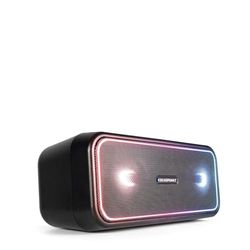 Blaupunkt Bluetooth Party luidspreker PS 200, True Wireless Stereo Box, Bluetooth 4.2, AUX-IN, meerkleurige LED-verlichting, geïntegreerde batterij in het zwart