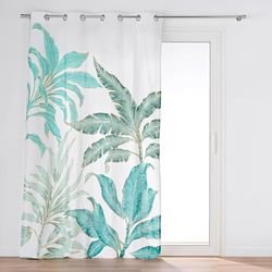 Douceur d'Intérieur, Curtain with eyelets (140 x 260 cm) Vayana, Cotton/Polyester Printed