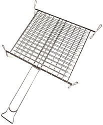 Sandrigarden Grille Double avec Pieds 350 x 400 mm