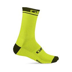 Giro CHAUSSETTES HIVER EN LAINE MÉRINOS LIME/NOIR 36-39 S