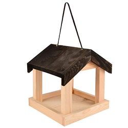 Esschert Design FB463 - Comedero para pájaros para Colgar de Madera