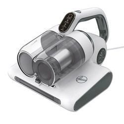 Hoover Aspirador de Mano HMC5 para Colchones: limpieza eficaz, 4 funciones automáticas: Beat&Roll, aspirado, luzUV y secado. Modelo ligero y manejable. Elimina el polvo en colchones, sofás, tapicerías