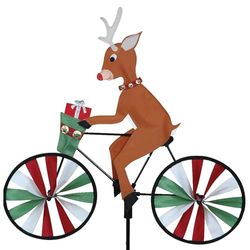 Premier KITE pkbirein gpetit girouette Renna Noel a bicicletta, Multicolore, 50,8 x 8 x 110 cm