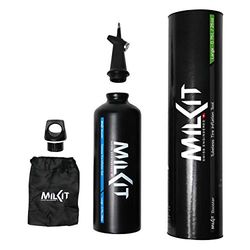 MilKit Tubeless Booster Kit – det prisbelönta Tubeless Tire Booster-setet – mobilt tubeless däck reparationssats för vägcykel och MTB
