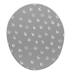 Bonamaison, Tapis de Souris Ergonomique avec Repose-Poignet - Impression numérique - pour Le Bureau et la Maison - 20 x 23 cm