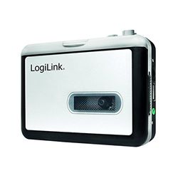 LogiLink UA0281 kassettdigitaliserare med USB-anslutning silver