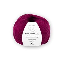 PRO LANA Baby Merino Soft 38 Pelote de laine mérinos Bordeaux