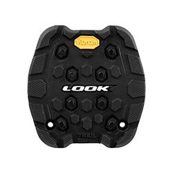 LOOK Cycle - Activ Grip Trail Pad - Pad Compatibile con i Pedali Piatti Trail Grip - Massima Aderenza Fuoristrada - Antiscivolo in Gomma Innovativo – Elevato Potere di trazione - Nero