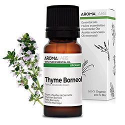 Aroma Labs - Timo Borneolo BIO - Olio Essenziale Chemiotipizato e Certificato AB - 10 mL