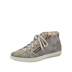 Rieker L9427 Sapatilhas de cano alto para mulher, Multicolor