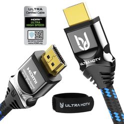 8K HDMI-kabel Premium Certificaat - 2m, HDMI 2.1, eARC, 8K@60Hz, 4K@120Hz, Geschikt voor PS5, Xbox Series X, PC, 8K/4K TV