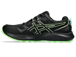 ASICS Gel-Sonoma för män, 7 sneakers, 45 EU, Svart illuminate Green, 45 EU