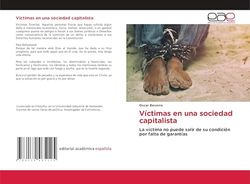Víctimas en una sociedad capitalista: La víctima no puede salir de su condición por falta de garantías