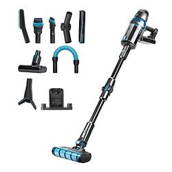 Cecotec Aspirador Escoba sin Cable Conga Rockstar 1500 Ultimate ErgoFlex. Motor Digital, 3 en 1, 680 W, 26 kPa, Modo Automático, Tubo Flexible, 90 Minutos de Autonomía, Kit de Accesorios
