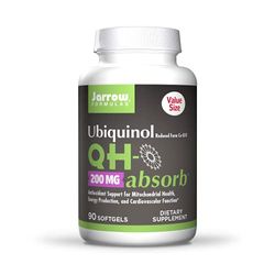 Jarrow Formulas Ubiquinol QH-absorb, 200mg - 90 softgels