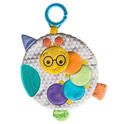 Mary Meyer Baby Einstein First Discoveries Squeezer Teether, 18-Centimetres, Cal Caterpillar