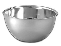 DUTSCHER 910080 Galipot en inox rond, capacité 170 mL