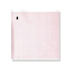 Gima 33011 - Paquete de papel térmico Ecg, cuadrícula naranja, 215 x 280 mm