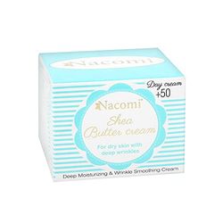 NACOMI Shea Cream Day Face Cream 50+ torr och mogen hud 50 ml