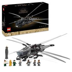 LEGO Icons Dune: Atreides Royal Ornithopter, Maqueta para Adultos, Artículo de Coleccionista, Regalo para Cinéfilos a Partir de 18 Años, 8 Minifiguras: Paul Atreides, Chani, Barón Harkonnen 10327