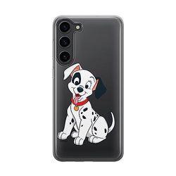 ERT GROUP mobiel telefoonhoesje voor Samsung S23 PLUS origineel en officieel erkend Disney patroon Dalmatian 006 optimaal aangepast aan de vorm van de mobiele telefoon, gedeeltelijk bedrukt