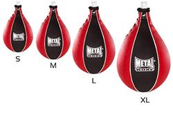 Metal Boxe MB168 Poire de vitesse Noir/vermelho tamanho S