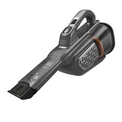 Black+Decker Aspirador de Mano 18V, batería de Litio 2Ah, Boquilla Extensible, 2 Niveles de succión, deposito 700 ml, autonomía 25 min, BHHV520BT-QW