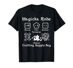Juego de rol Magicka Robe. Juego de rol retro, de mesa, MMO en línea Camiseta