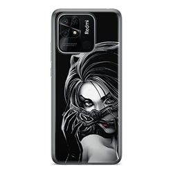 ERT GROUP mobiltelefonfodral för Xiaomi REDMI 10C originalt och officiellt licensierat DC mönster Catwoman 004 optimalt anpassad till formen på mobiltelefonen, fodral tillverkad av TPU-plast