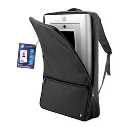 HP Sprocket Photobooth Mochila de Viaje (Negra) Mochila Acolchada con Correas Ajustables y Bolsillo Delantero con Cremallera, diseñada Exclusivamente para Usar con HP Sprocket Photobooth