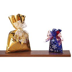 Favorit 50 Metallic Gift Envelopes 50X70 cm, 4 Christmas Patterns